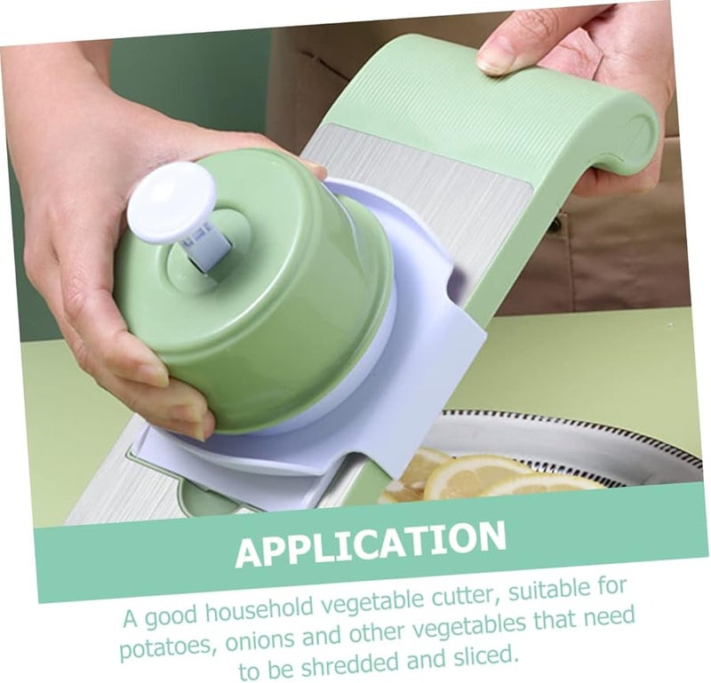 Electric Vegetable Cutter French Fry Slicer Potato Grater Kitchen Gadget Set - Image 5